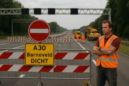 A30 dicht voor 30 maanden onderhoud, reizen duurt uur langer