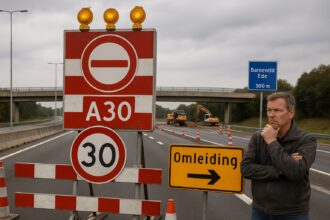 A30 maandenlang dicht vanaf maandag: alternatieve route?