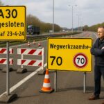 A30 nu dicht: ondervindt u veel hinder?