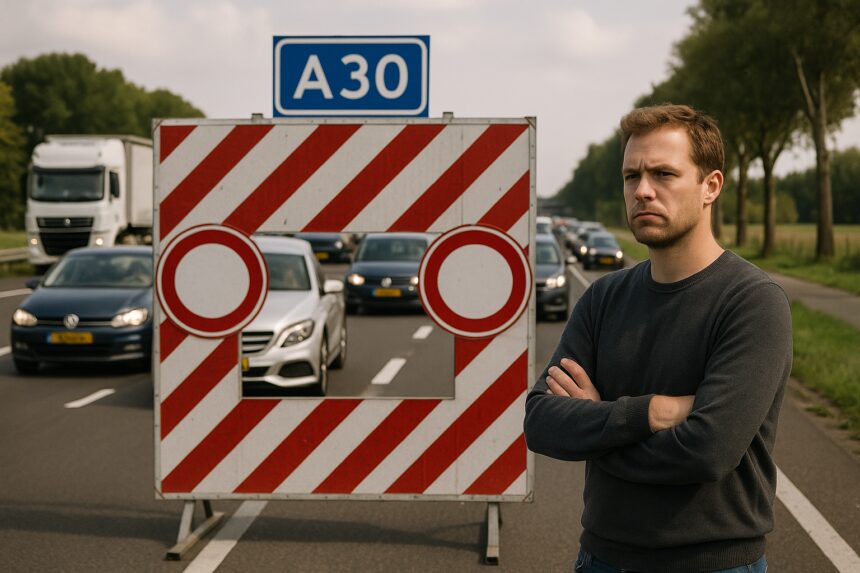 A30-sluiting veroorzaakt weinig opstoppingen: 'Voorbarig om te juichen'