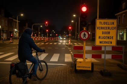 Barneveld plaatst tijdelijk stoplichten bij beruchte Kuntzelaan-oversteek