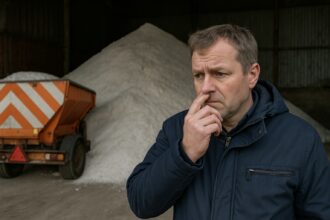 Barneveld stopt met strooien door zoutgebrek; borstelen nu