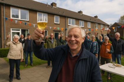 Bewoners Scherpenzeel vieren opknapbeurt De Maatjes-woningen