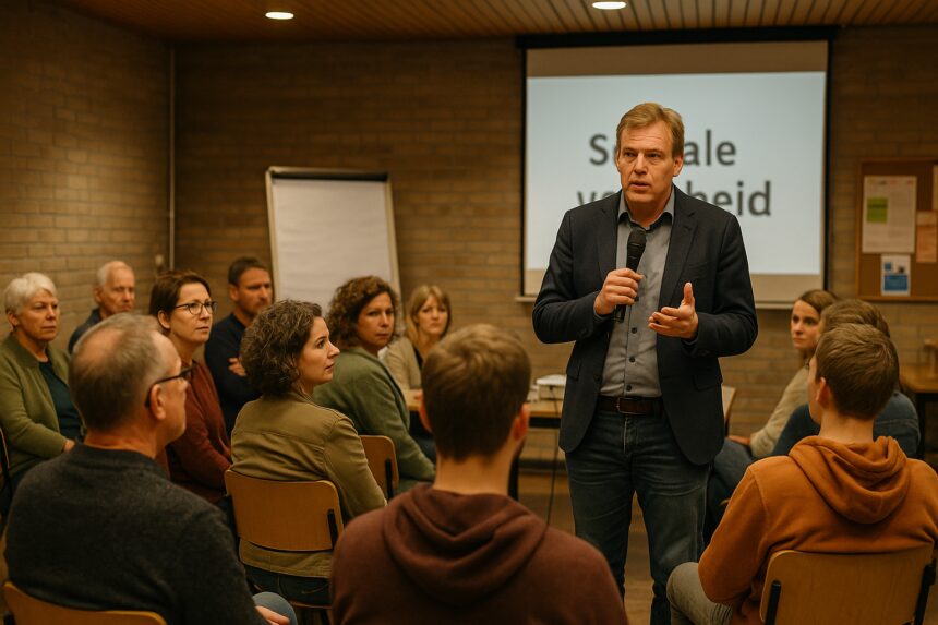 Bijeenkomst sociale veiligheid te Voorthuizen