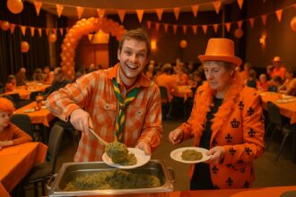 Boerenkoolfeest bij Scouting: traditie in oranje boven WK-finale