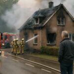 Brand aan Scherpenzeelseweg in Barneveld