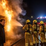 Brand in heg langs Asakkerweg Ede