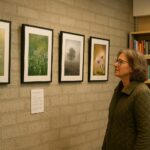 Expositie natuurbeelden door Alie van den Brandhof in Renswoudse bieb