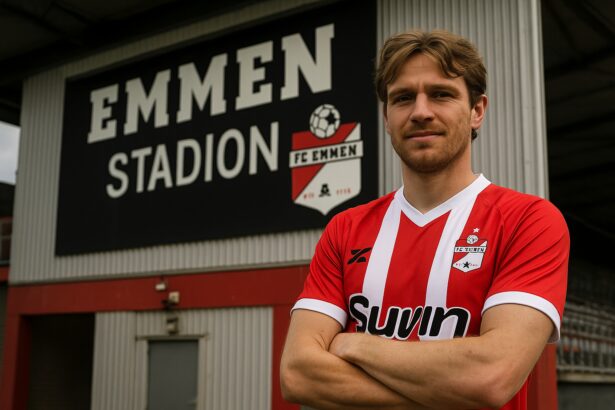 FC Emmen neemt Casper Staring aan in selectie