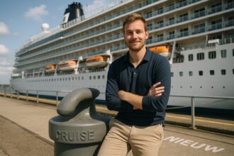 Ferdy (28) uit Zwartebroek voer op cruiseschepen en zag 54 landen