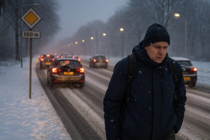 Gelderland onder code geel wegens sneeuw