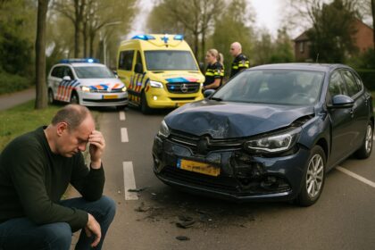 Incident met gewonden op Utrechtseweg in Renswoude