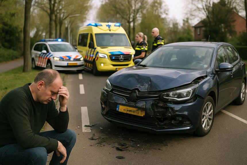 Incident met gewonden op Utrechtseweg in Renswoude