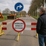 Kallenbroekerweg Barneveld-Terschuur gesloten