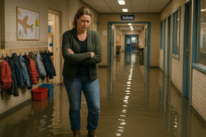 Lek zorgt voor sluiting basisschool De Vliegeniers in Barneveld