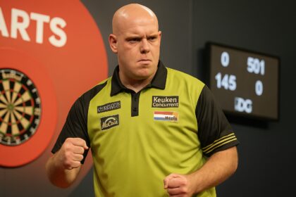 Lof voor topdarter Michael van Gerwen (36): 'Daarvan ben ik overtuigd'