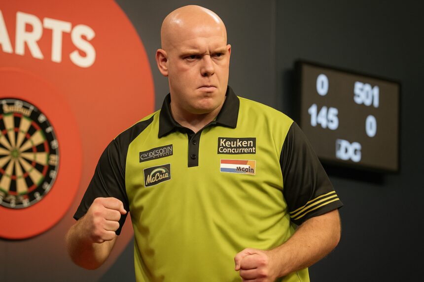 Lof voor topdarter Michael van Gerwen (36): 'Daarvan ben ik overtuigd'
