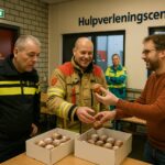 SGP Barneveld verrast hulpverleners met oliebollen voor jaarwisseling