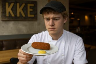 Sandra's Luxe Andijviestamp met Rookworstcroutons