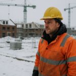 Sneeuw legt bouwprojecten Barneveld stil: 'Max een maand vertraging'