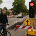 Tijdelijke stoplichten Burgemeester Kuntzelaan Barneveld