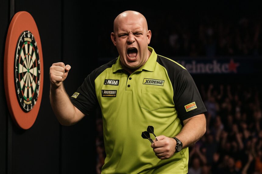 Van Gerwen wint Nederlandse Premier League-finale Darts – 'Leert hiervan'