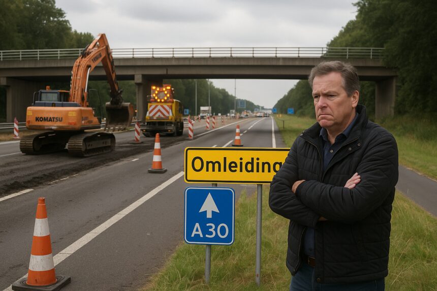 Vrees voor rijden met zwaar vervoer door dorpen