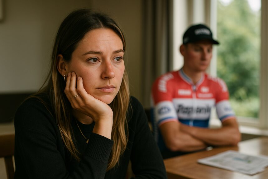 Vriendin Van der Poel: 'Anders geen relatie mogelijk'