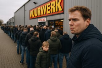 Vuurwerkverkoop Barneveld piekt: ‘Met een knaller het jaar uit’