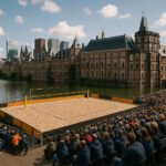 WK-beachvolleybal: organisatoren dromen van Hofvijver-duels